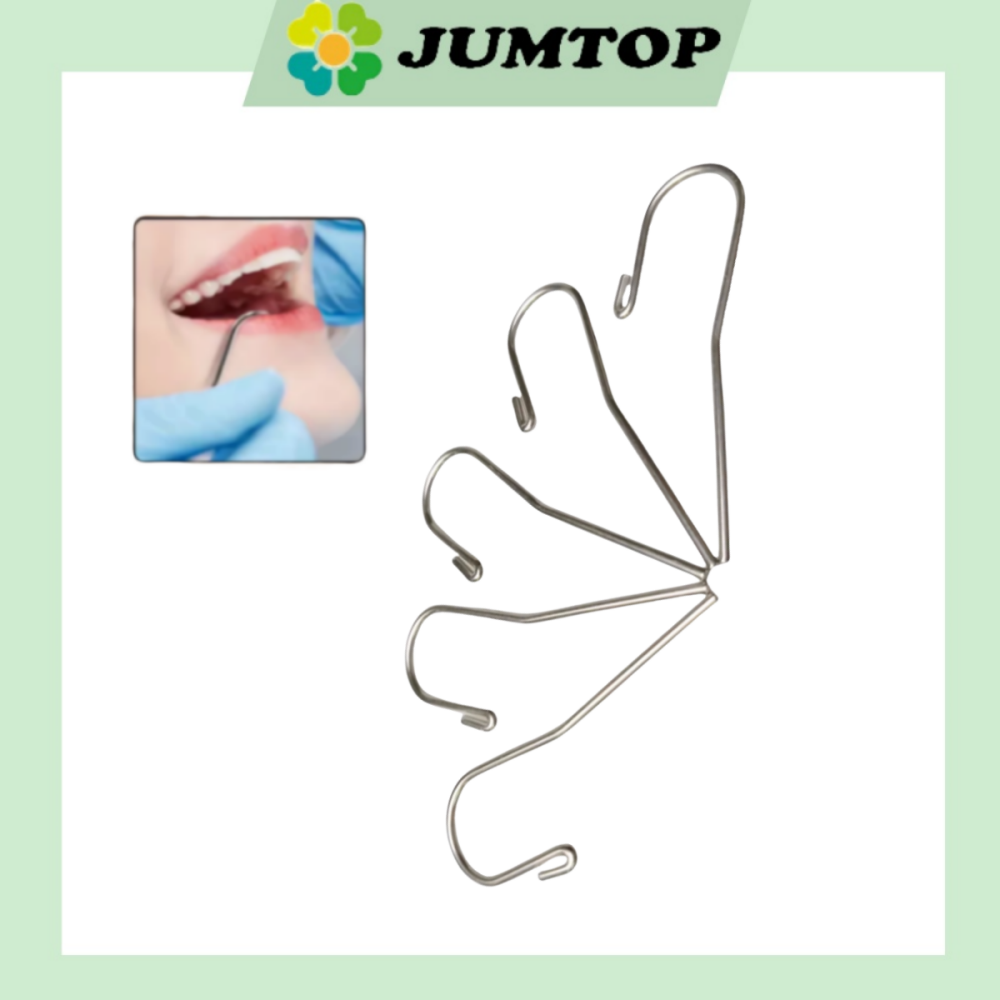 Root Hook Tool - 5PCS Stainless Steel Dental Lip Hook