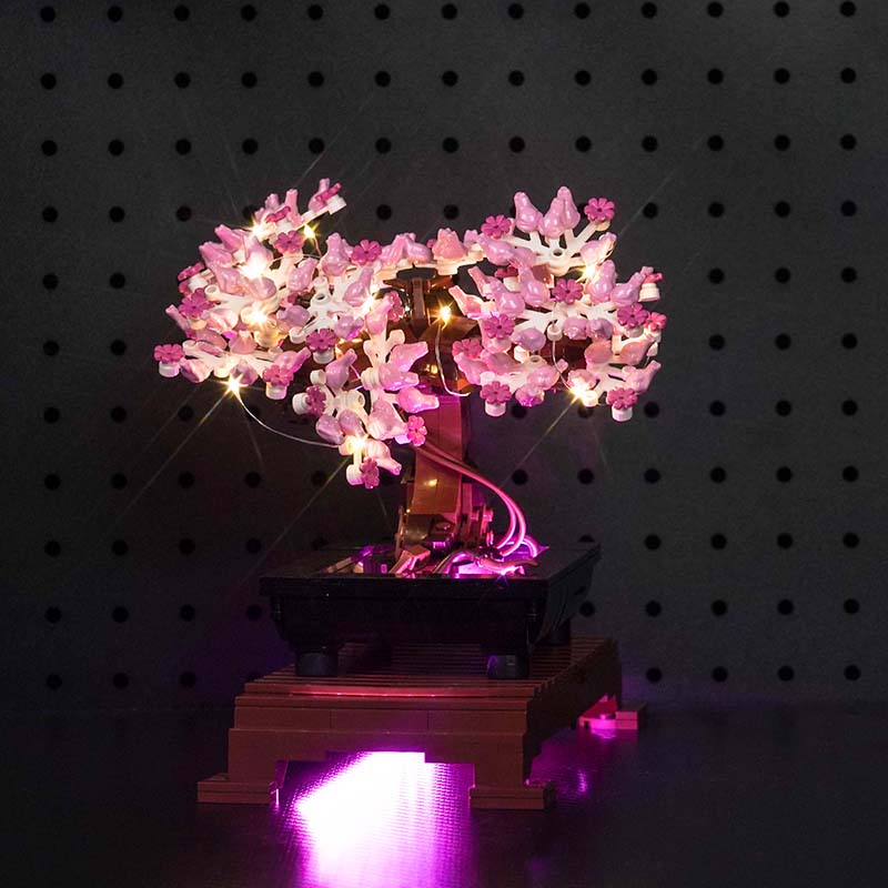 Lazishi LED 10281 set is suita - Bonsai Garden Lego recensie en prijs