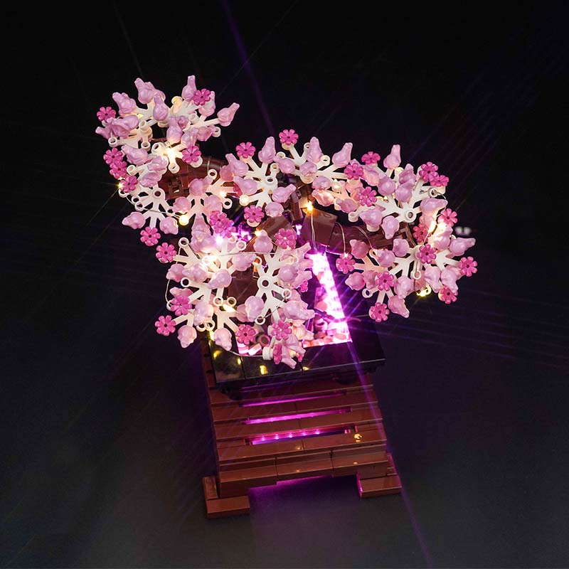 Lazishi LED 10281 set is suita - Bonsai Garden Lego recensie en prijs