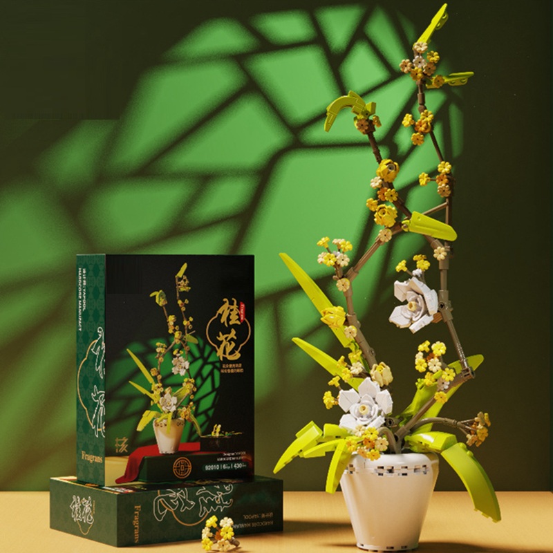 Building Block Flower Orchid S - Bonsai Garden Lego recensie en prijs