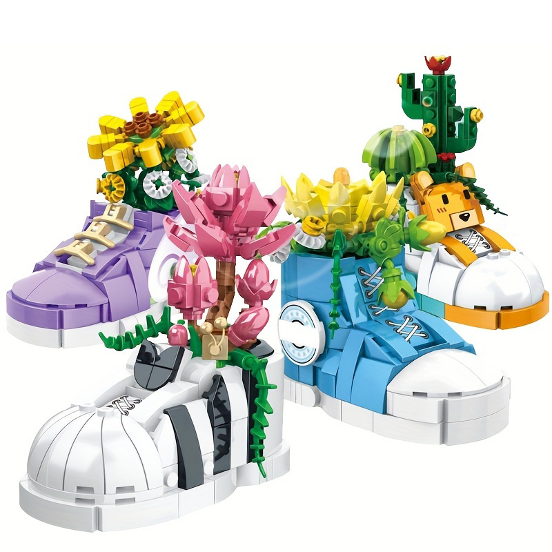 Creative Fashion Shoe Succulen - Bonsai Garden Lego recensie en prijs