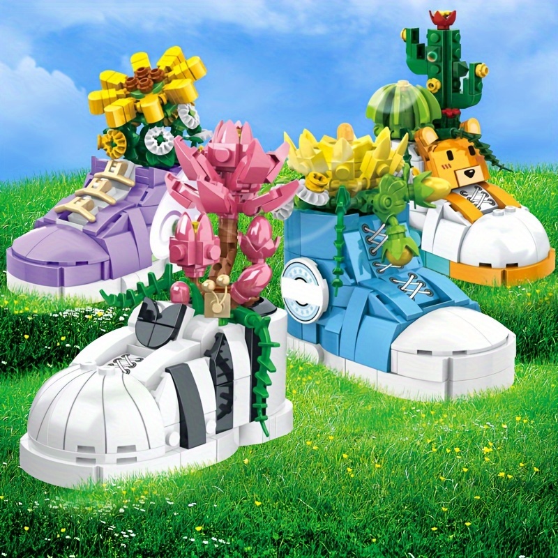 Creative Fashion Shoe Succulen - Bonsai Garden Lego recensie en prijs