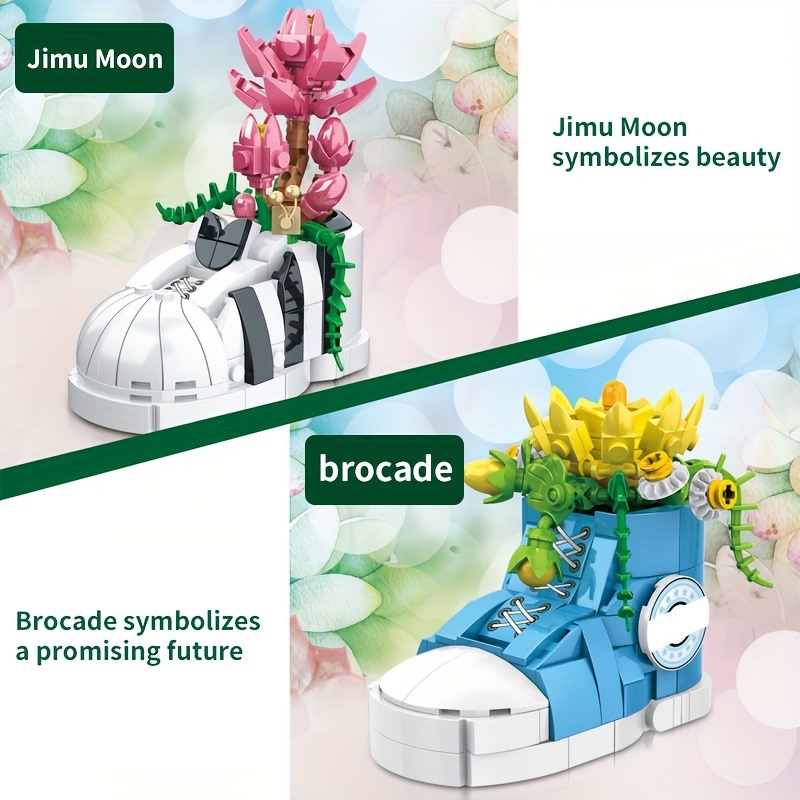 Creative Fashion Shoe Succulen - Bonsai Garden Lego recensie en prijs