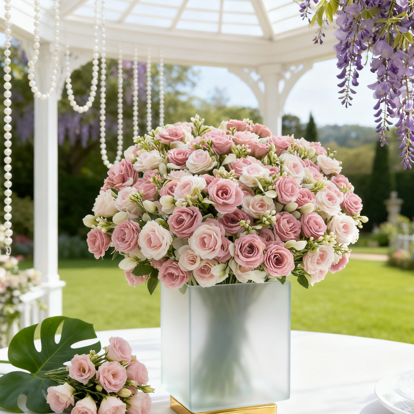 Artificial Flower Silk Rose We - Bonsai Garden Gift recensie en prijs