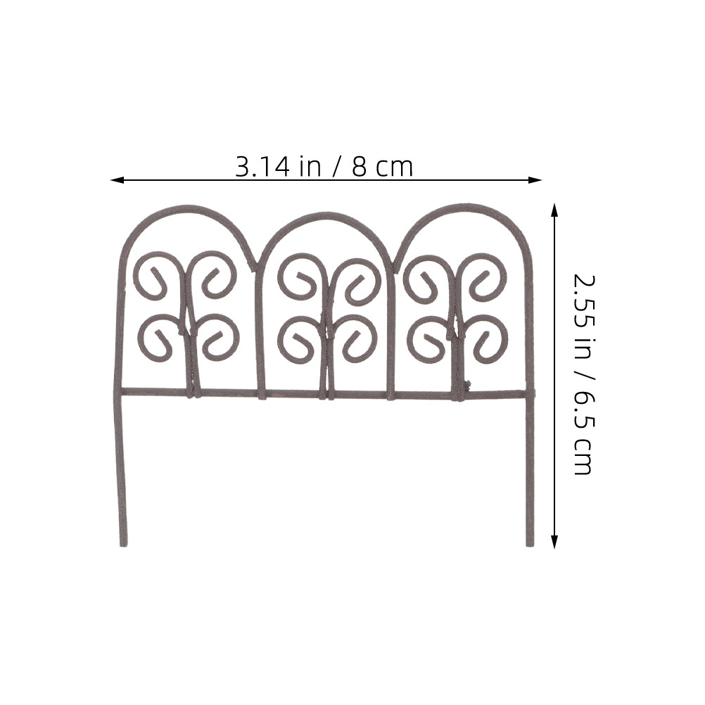 2Pcs Miniature Iron Fence Retr - Bonsai Garden Shop recensie en prijs