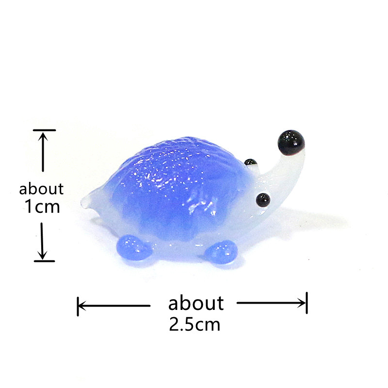 Handmade Mini Glass Hedgehog F - Bonsai Garden In Japan recensie en prijs