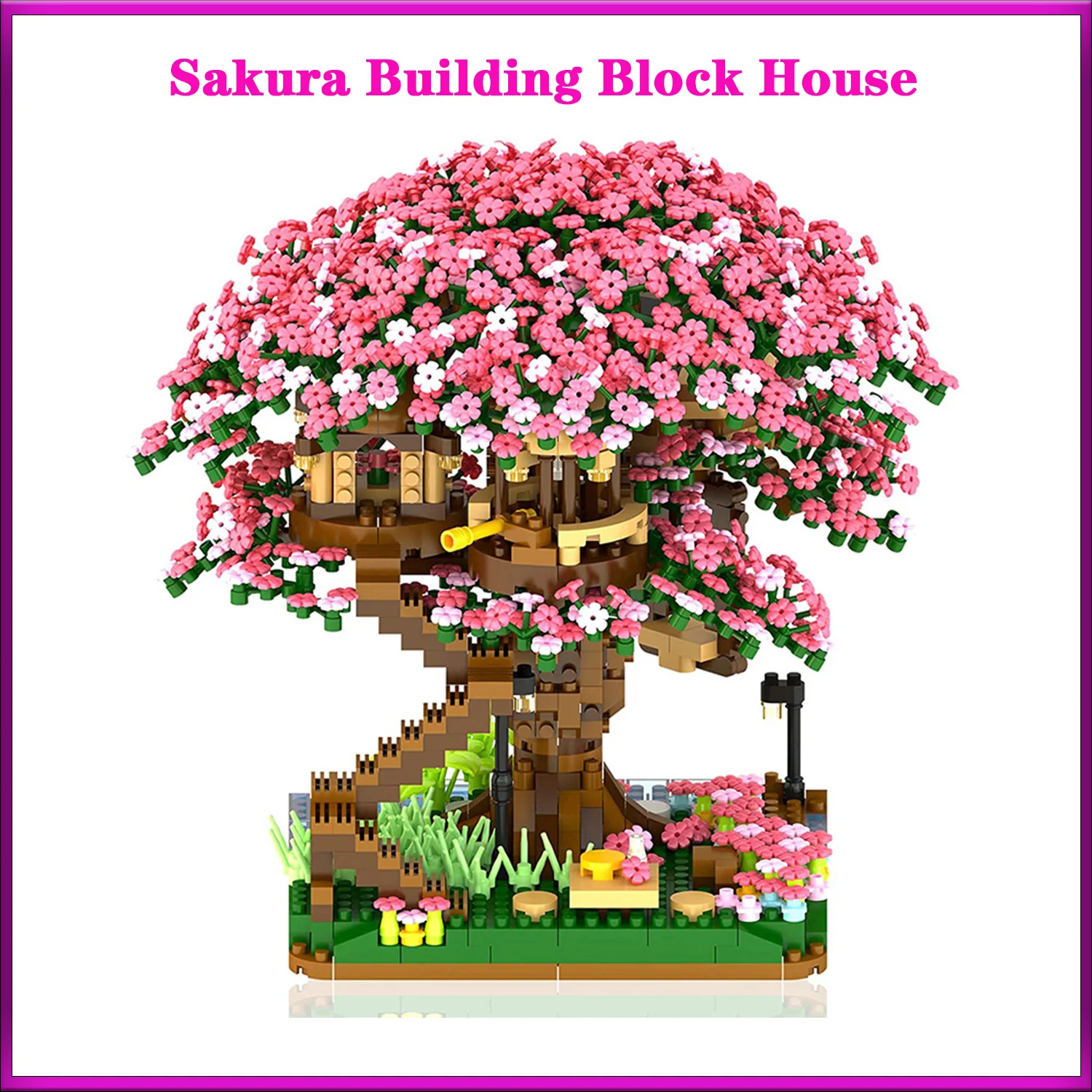 Cherry Bonsai Tree Building Bl - Bonsai Garden Lego recensie en prijs