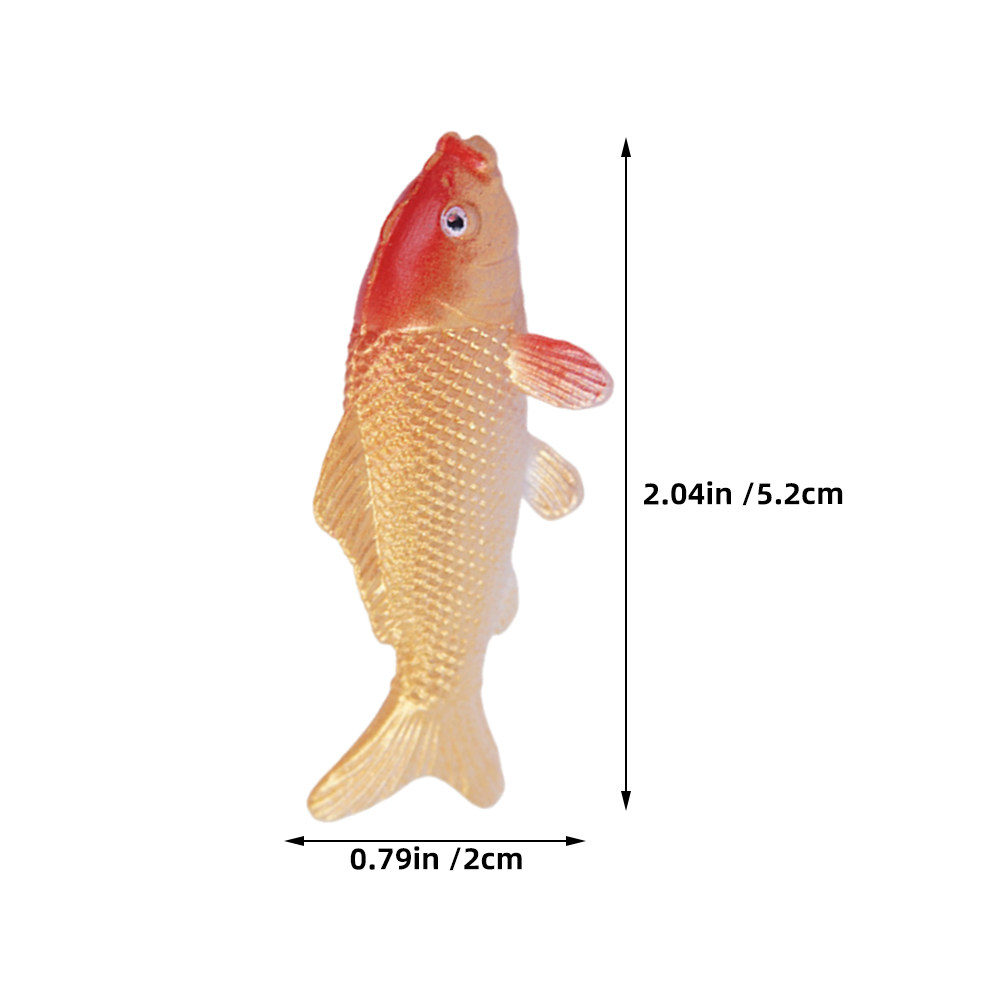 8Pcs Miniature Koi Fish Statue - Bonsai Koi Garden recensie en prijs