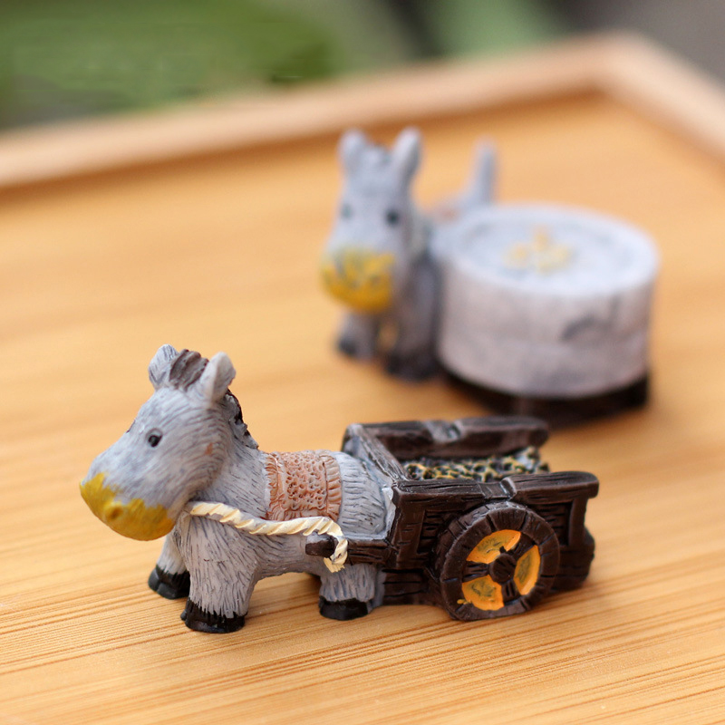 Animal Figurines Mini Donkey P - Bonsai Garden In Japan recensie en prijs
