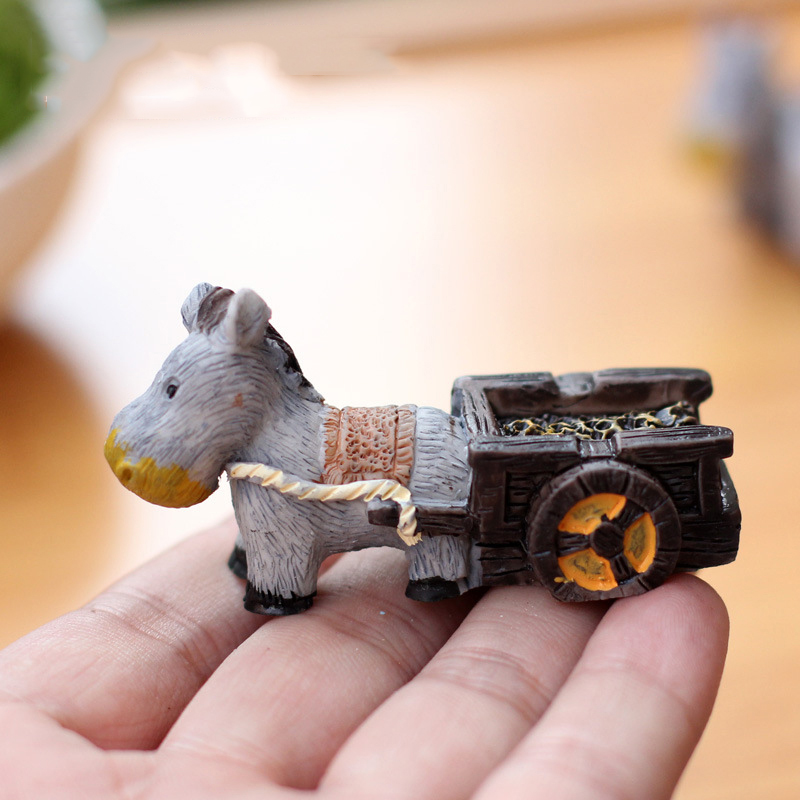 Animal Figurines Mini Donkey P - Bonsai Garden In Japan recensie en prijs