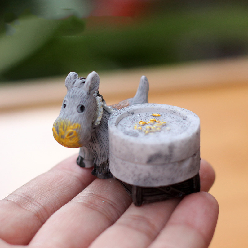Animal Figurines Mini Donkey P - Bonsai Garden In Japan recensie en prijs