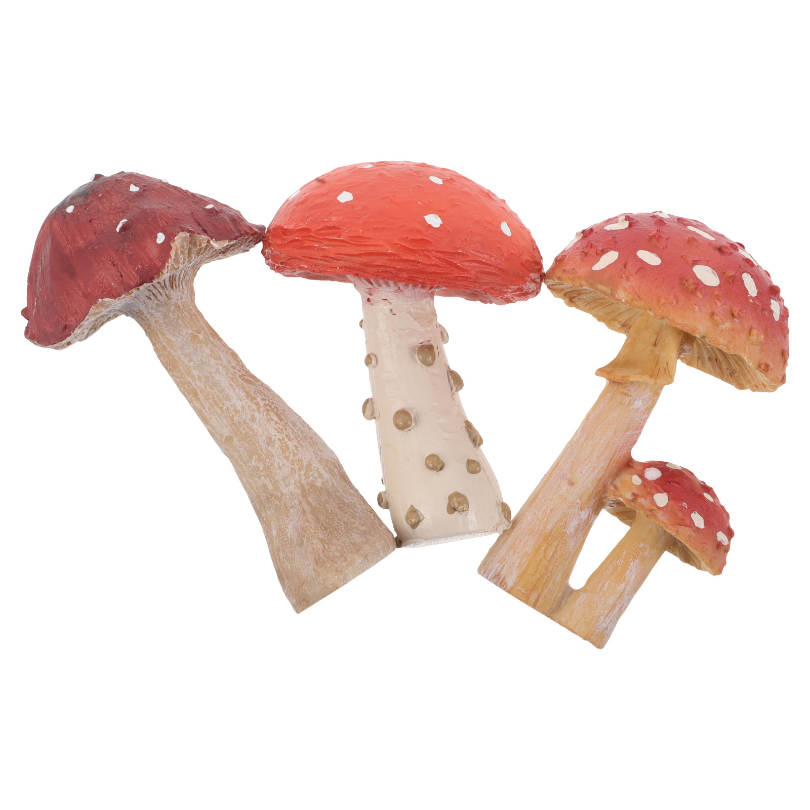 3Pcs Resin Mushroom Garden Sta - Bonsai Garden Set Up recensie en prijs
