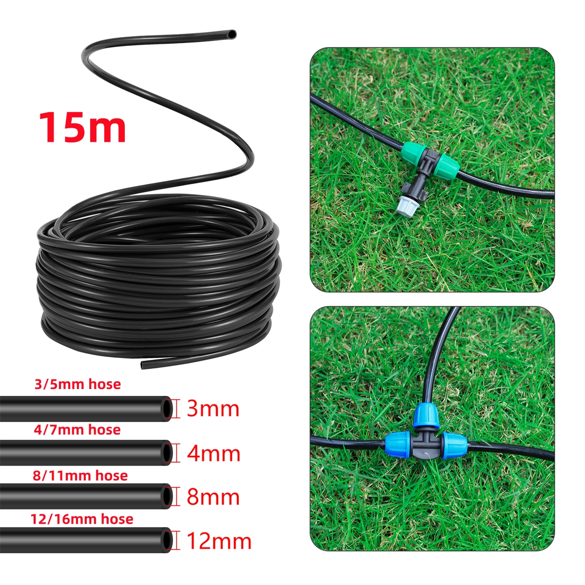 15m Garden Watering Hose PVC M - Bonsai Garden Youtube recensie en prijs