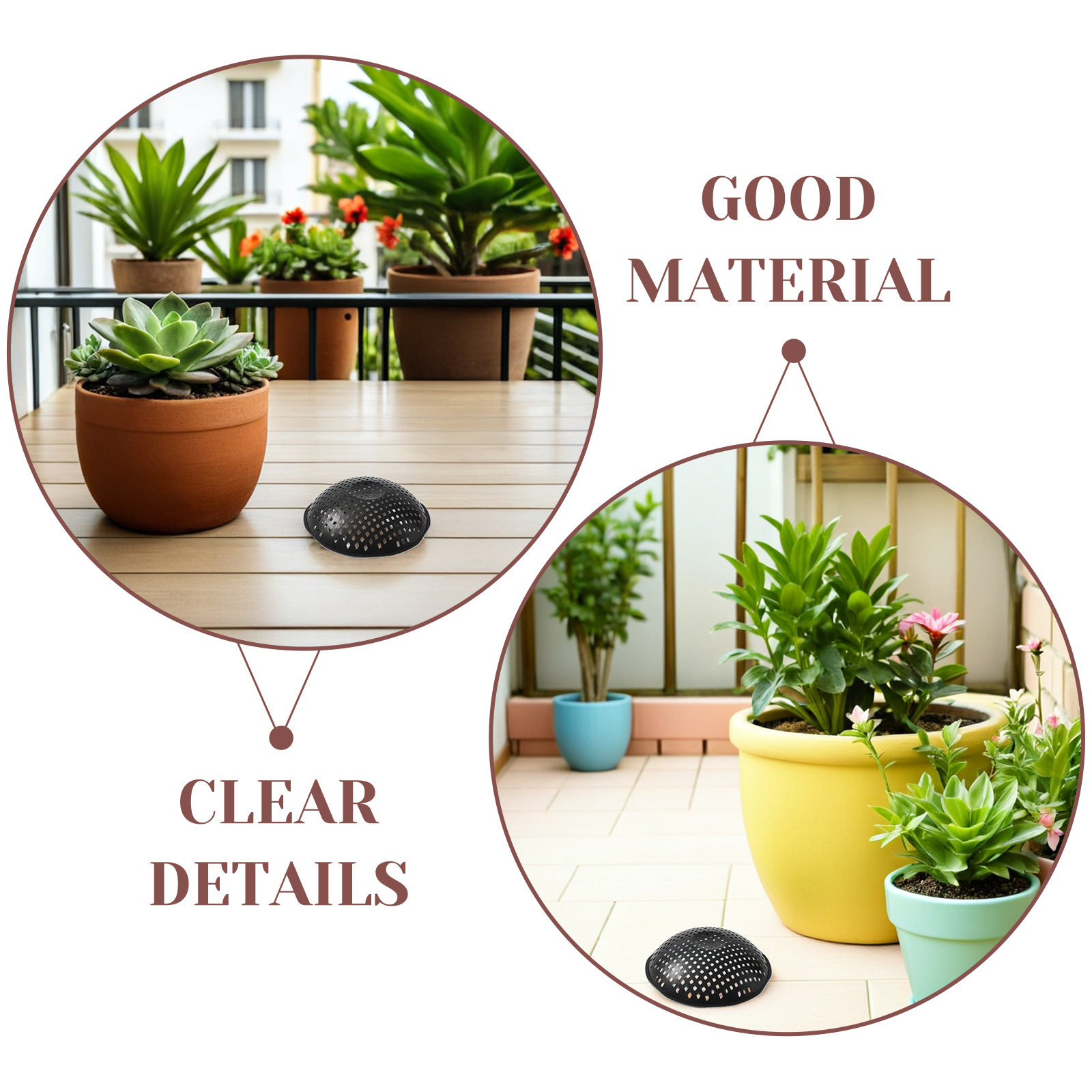 10Pcs Flower Pot Hole Mesh Pad - Bonsai Garden Usa recensie en prijs