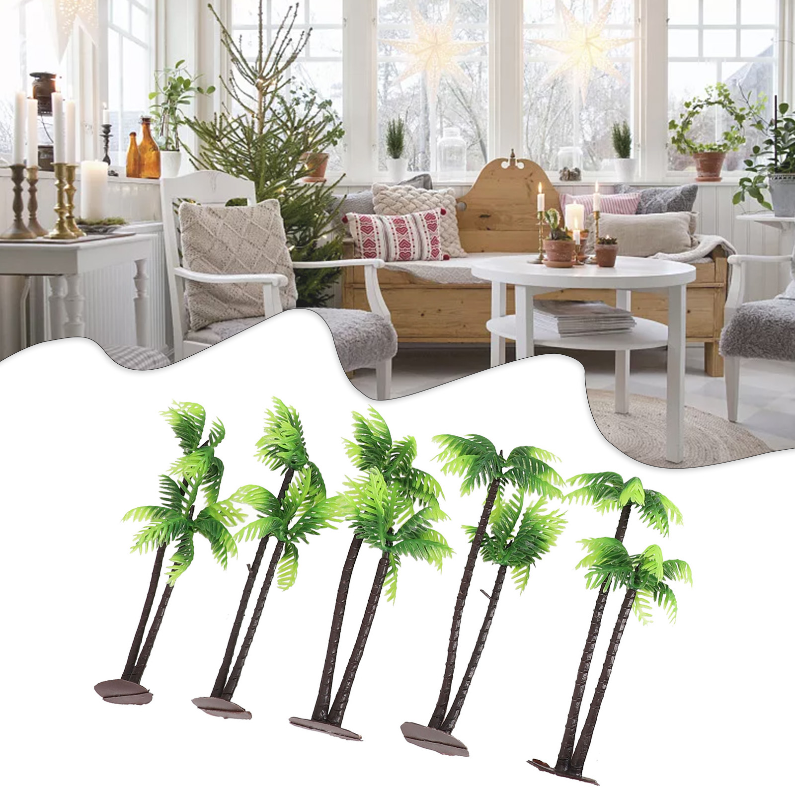 5Pcs For Mini Coconut Palm Tre - Bonsai Garden Set Up recensie en prijs