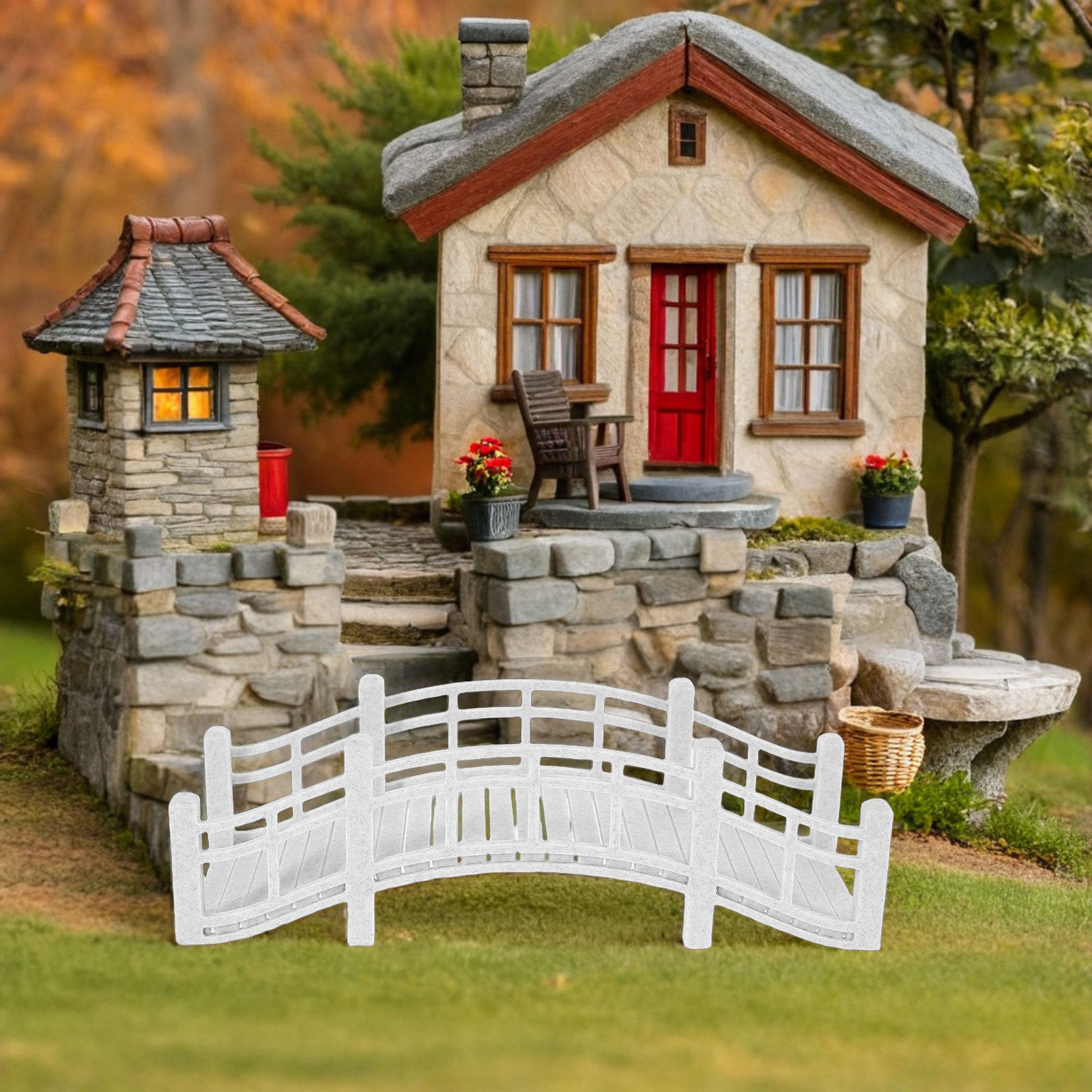 Miniature Bridge for Terrarium - Bonsai Garden Set Up recensie en prijs