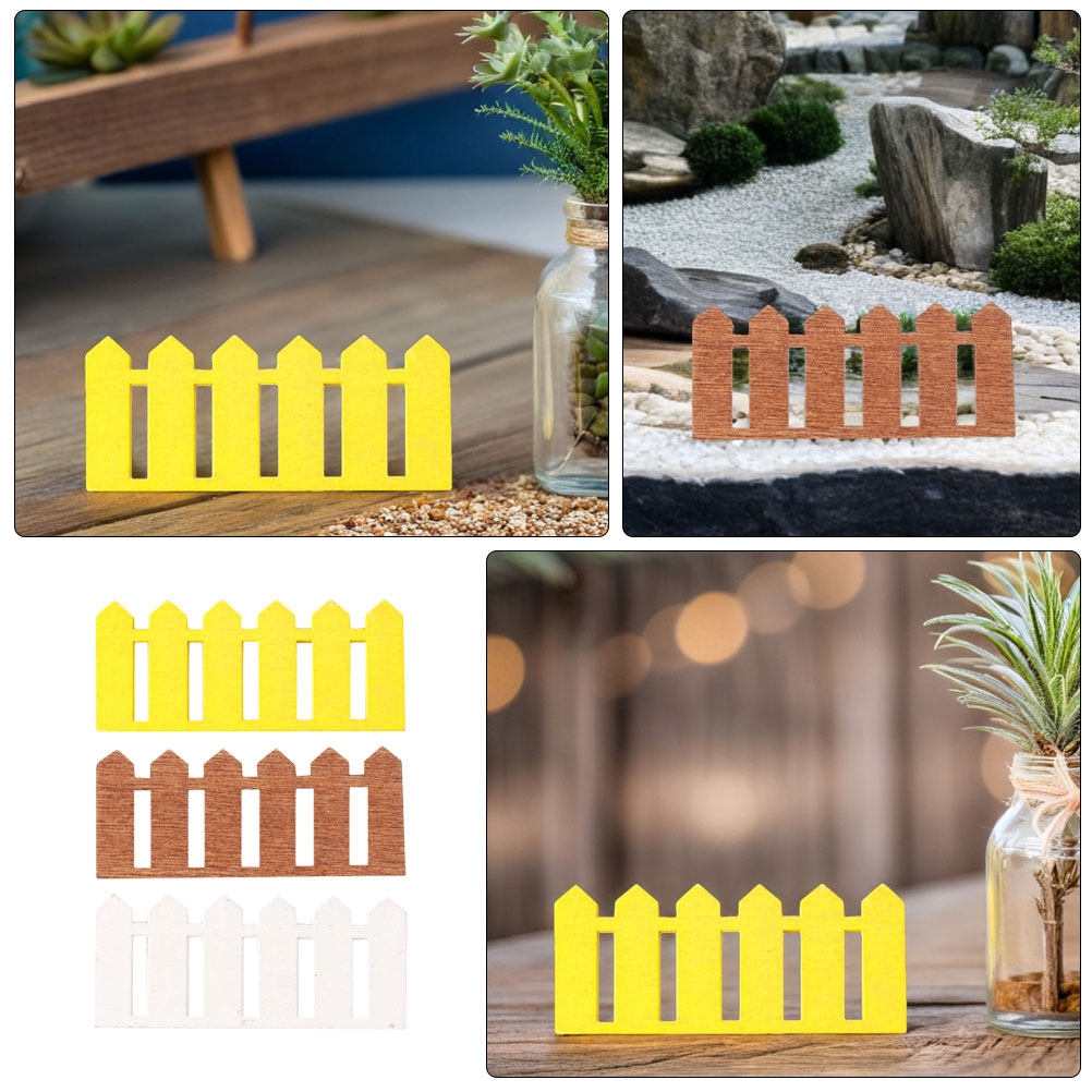 30Pcs Mini Wood Picket Fence M - Bonsai Garden Set Up recensie en prijs