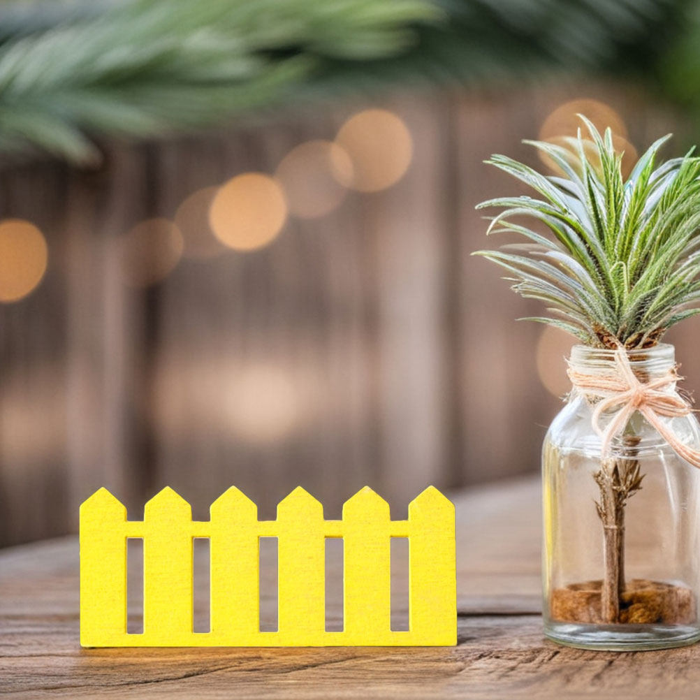 30Pcs Mini Wood Picket Fence M - Bonsai Garden Set Up recensie en prijs