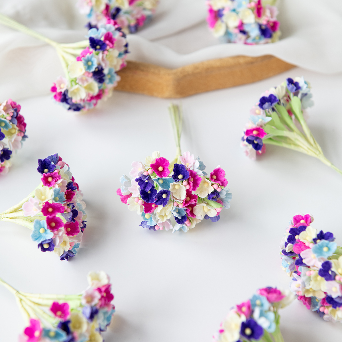 Artificial Flower Silk babysbr - Bonsai Garden Gift recensie en prijs