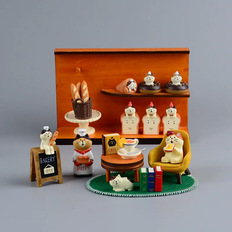 Zakka Style Cartoon Cat Bread  - Bonsai Garden In Japan recensie en prijs