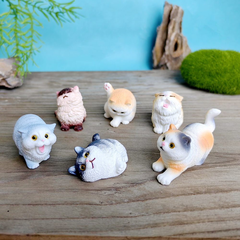 6pc Cute Cat Dog Set Animal Gi - Bonsai Garden Gift recensie en prijs
