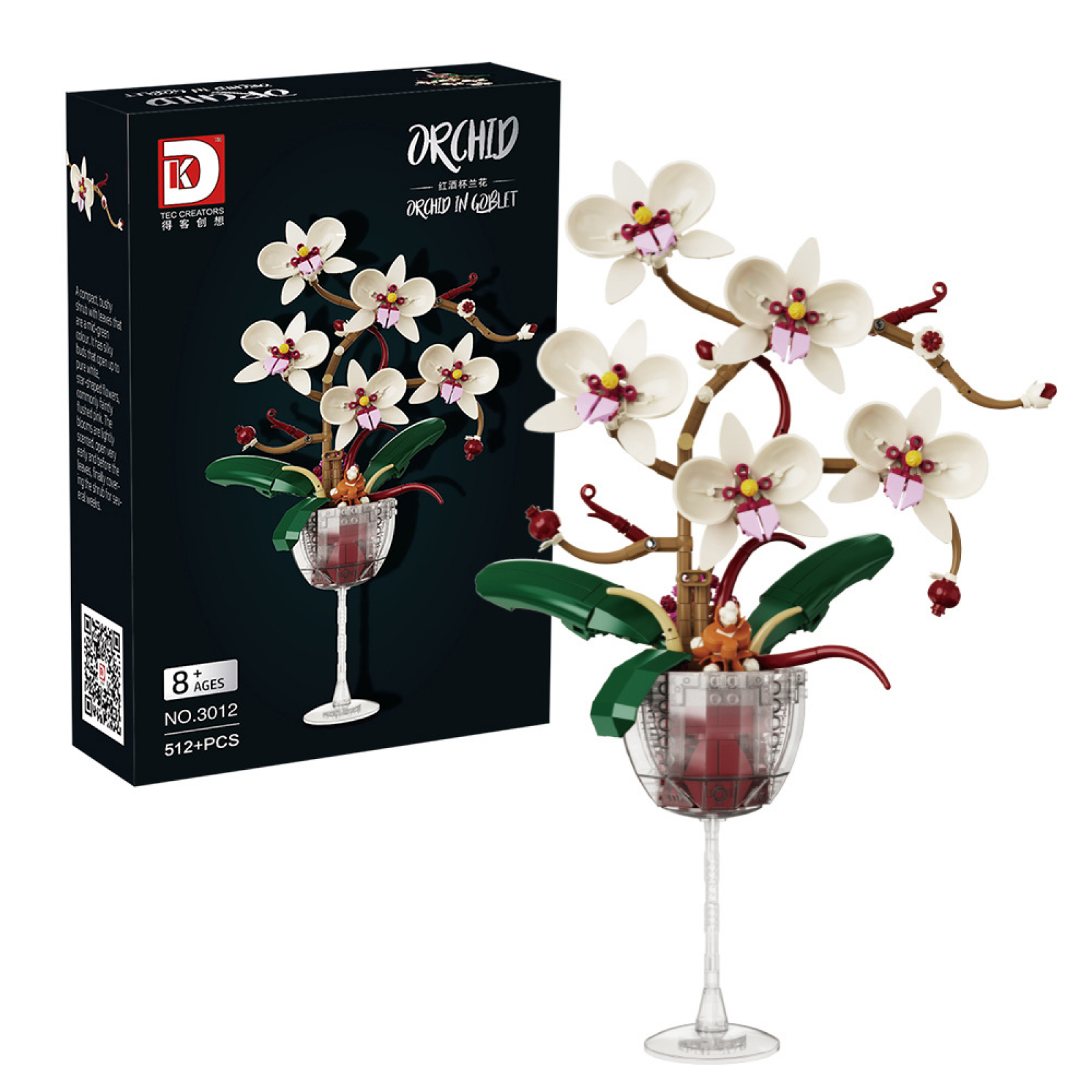 MOC Building Blocks Orchid Flo - Bonsai Garden Lego recensie en prijs