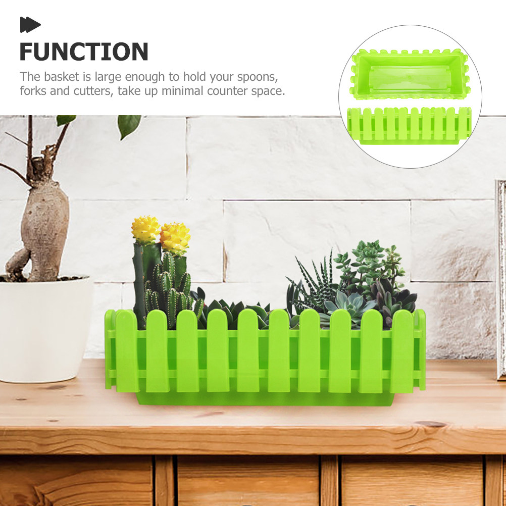 2Pcs Flowerpot Fence Window Bo - Bonsai Garden Plants recensie en prijs