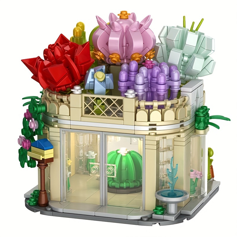 Succulent Plant Potted Buildin - Bonsai Garden Lego recensie en prijs