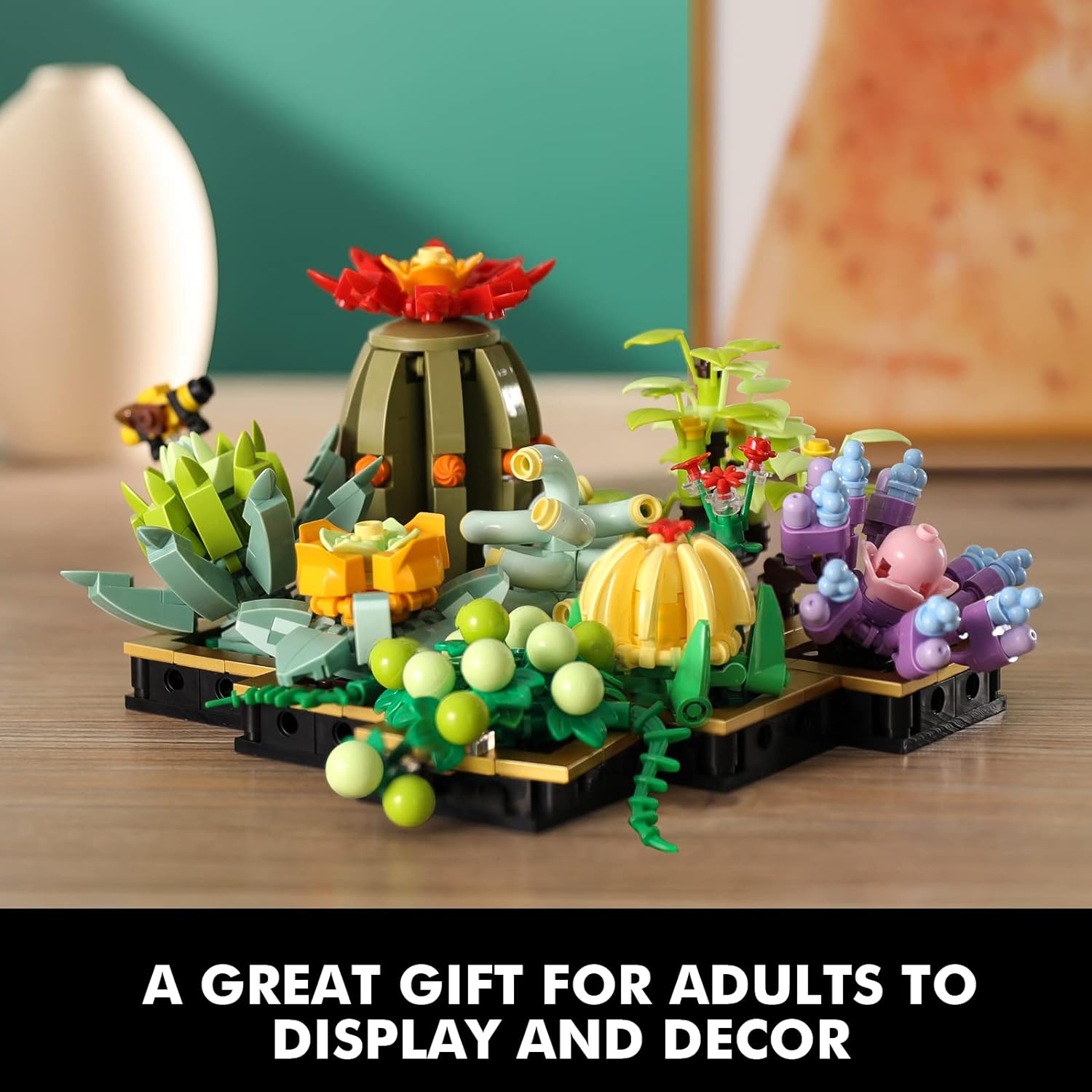 Succulent Plant Potted Buildin - Bonsai Garden Lego recensie en prijs