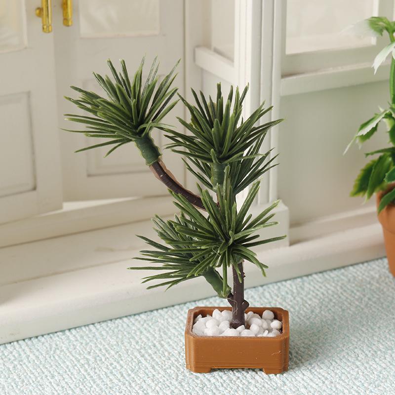 1Pcs 1/12 Dollhouse Simulation - Bonsai Garden Plants recensie en prijs