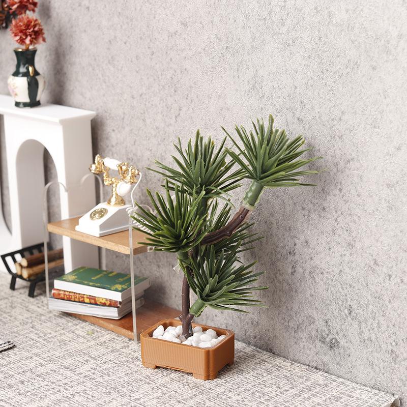 1Pcs 1/12 Dollhouse Simulation - Bonsai Garden Plants recensie en prijs