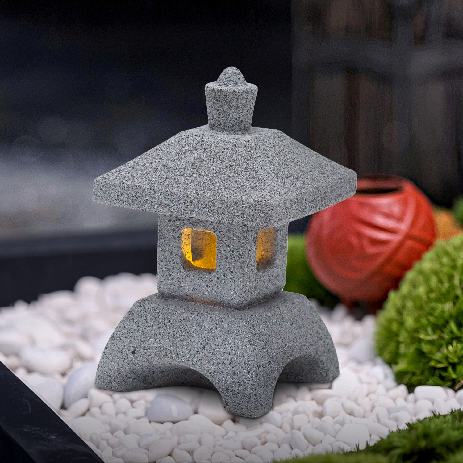 Japanese Lantern Pagoda Statue - Bonsai Garden In Japan recensie en prijs