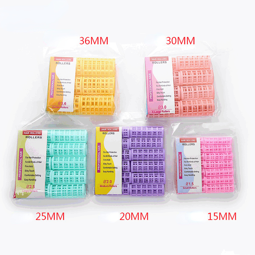 No Heat Hair Rollers Set Plast - Root Hook Tool recensie en prijs