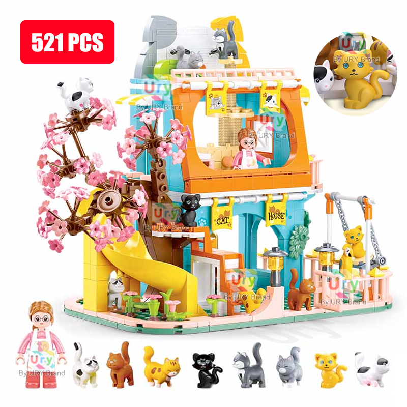 Sluban Friends City Cat Hotel  - Bonsai Garden Lego recensie en prijs
