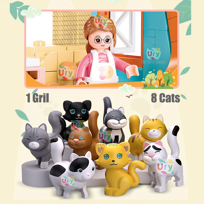 Sluban Friends City Cat Hotel  - Bonsai Garden Lego recensie en prijs