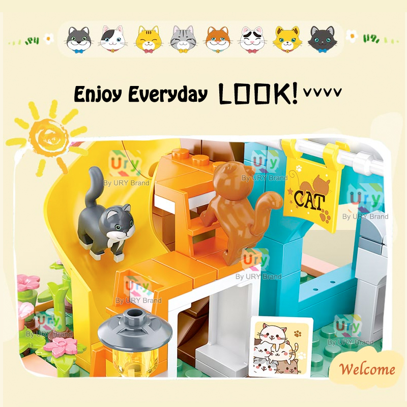 Sluban Friends City Cat Hotel  - Bonsai Garden Lego recensie en prijs
