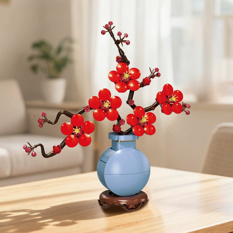 SEMBO Artificial Flowers Build - Bonsai Garden Lego recensie en prijs