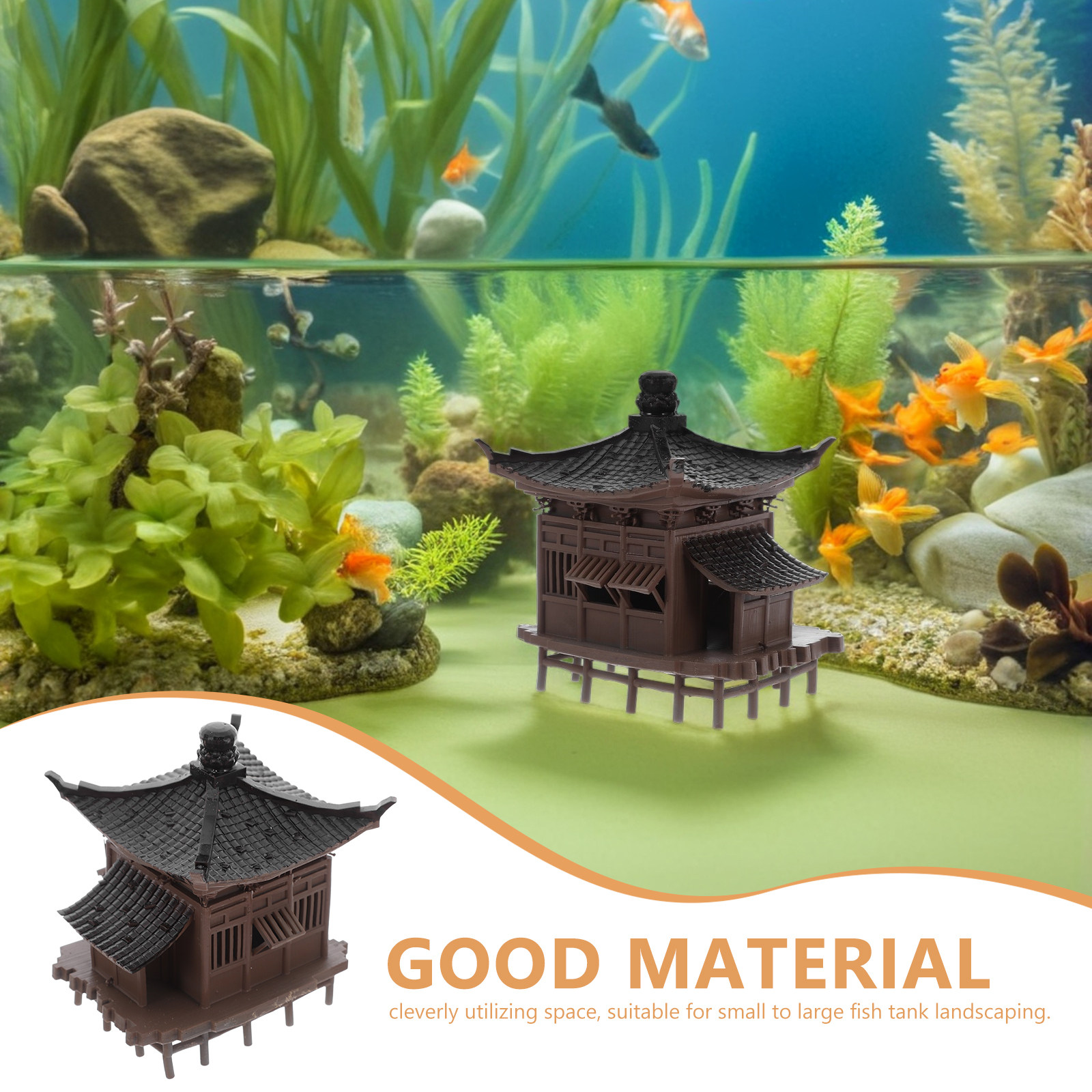 Micro Asian Pavilion Ornament  - Bonsai Garden Set Up recensie en prijs
