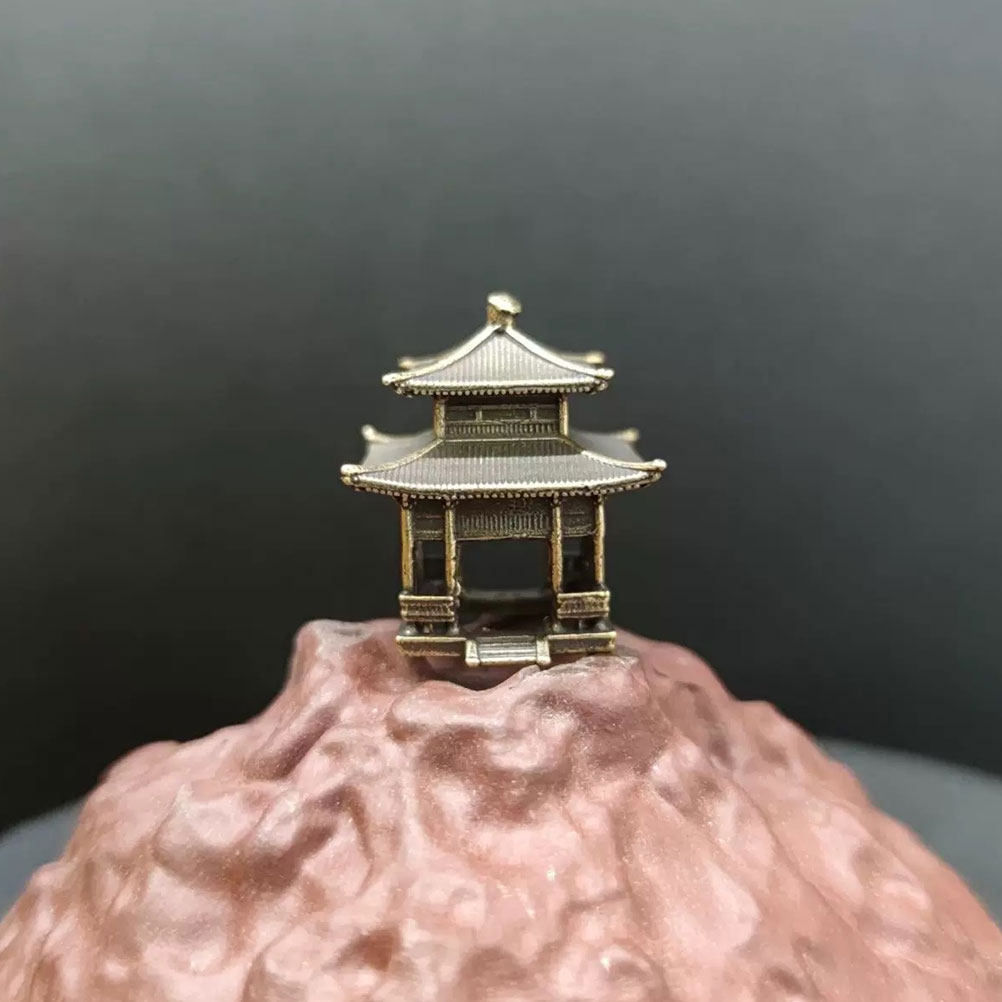 Exquisite Brass Pavilion Ornam - Bonsai Garden Set Up recensie en prijs