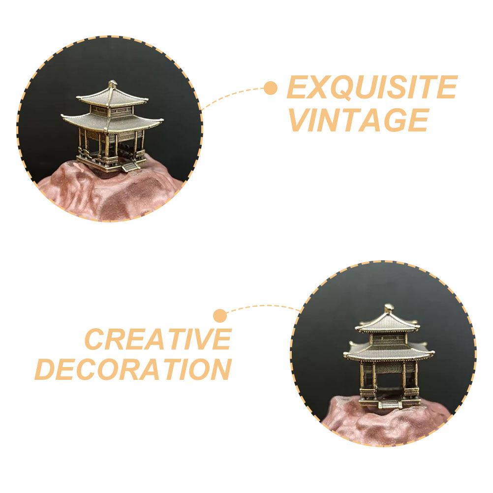 Exquisite Brass Pavilion Ornam - Bonsai Garden Set Up recensie en prijs
