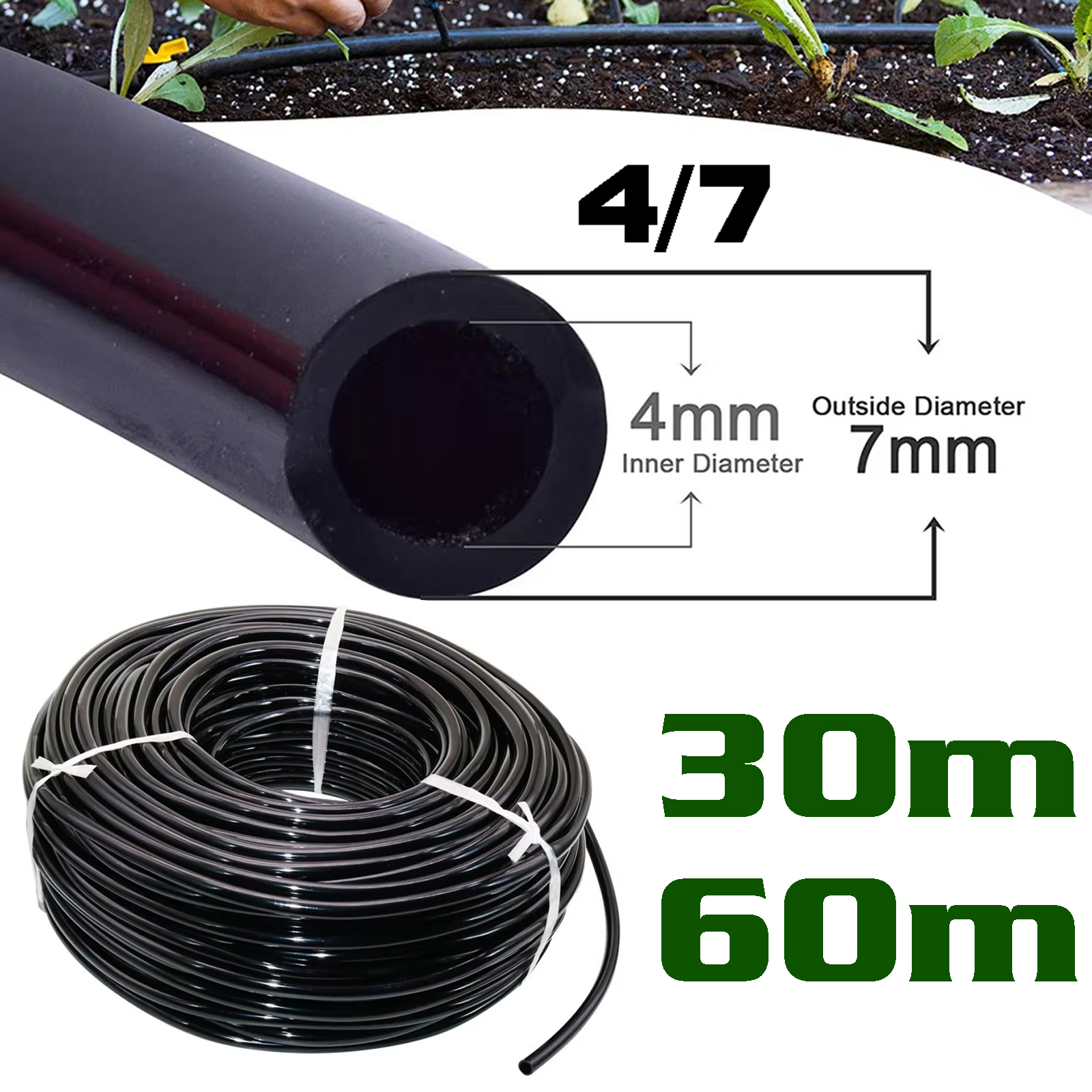 Garden Watering 4/7mm Hose PVC - Bonsai Garden Youtube recensie en prijs