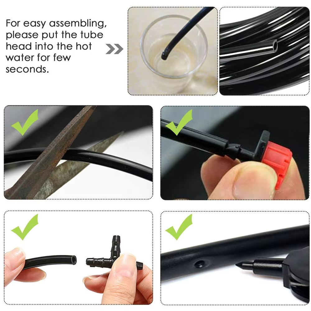 Garden Watering 4/7mm Hose PVC - Bonsai Garden Youtube recensie en prijs