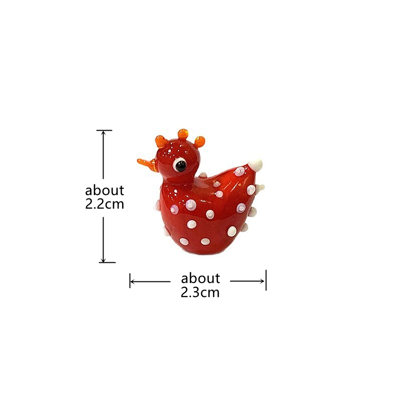 2PCS Handmade Cute Glass Chick - Bonsai Garden In Japan recensie en prijs