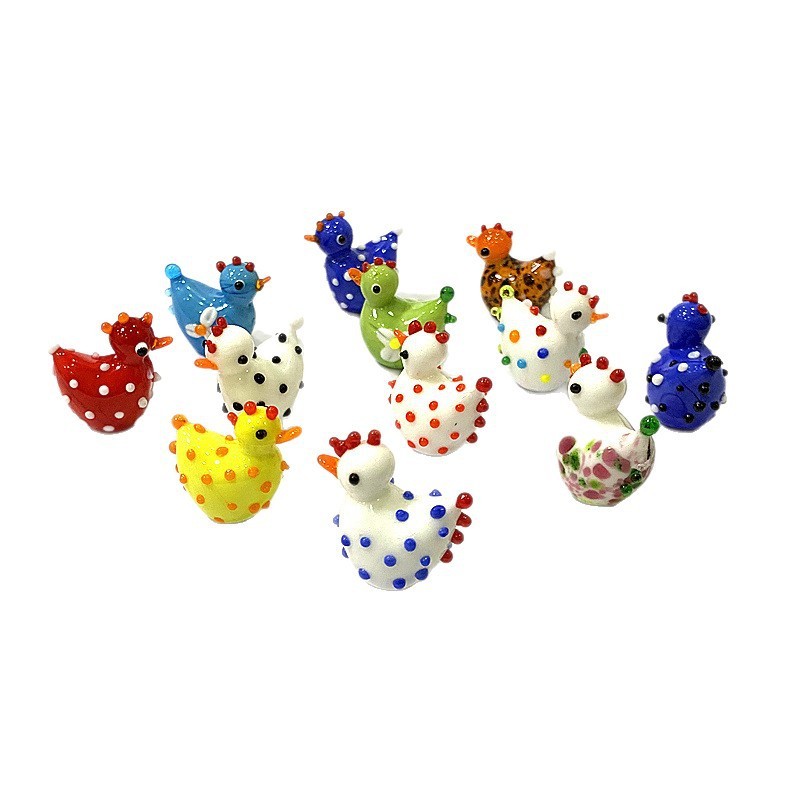 2PCS Handmade Cute Glass Chick - Bonsai Garden In Japan recensie en prijs