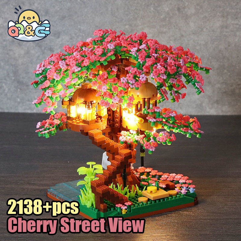 Cherry Bonsai Tree Building Bl - Bonsai Garden Lego recensie en prijs