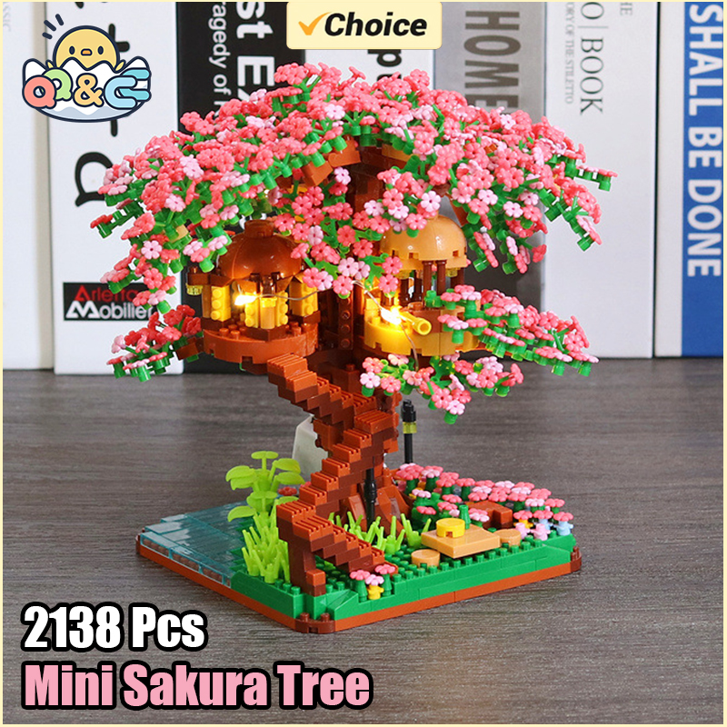 Cherry Bonsai Tree Building Bl - Bonsai Garden Lego recensie en prijs