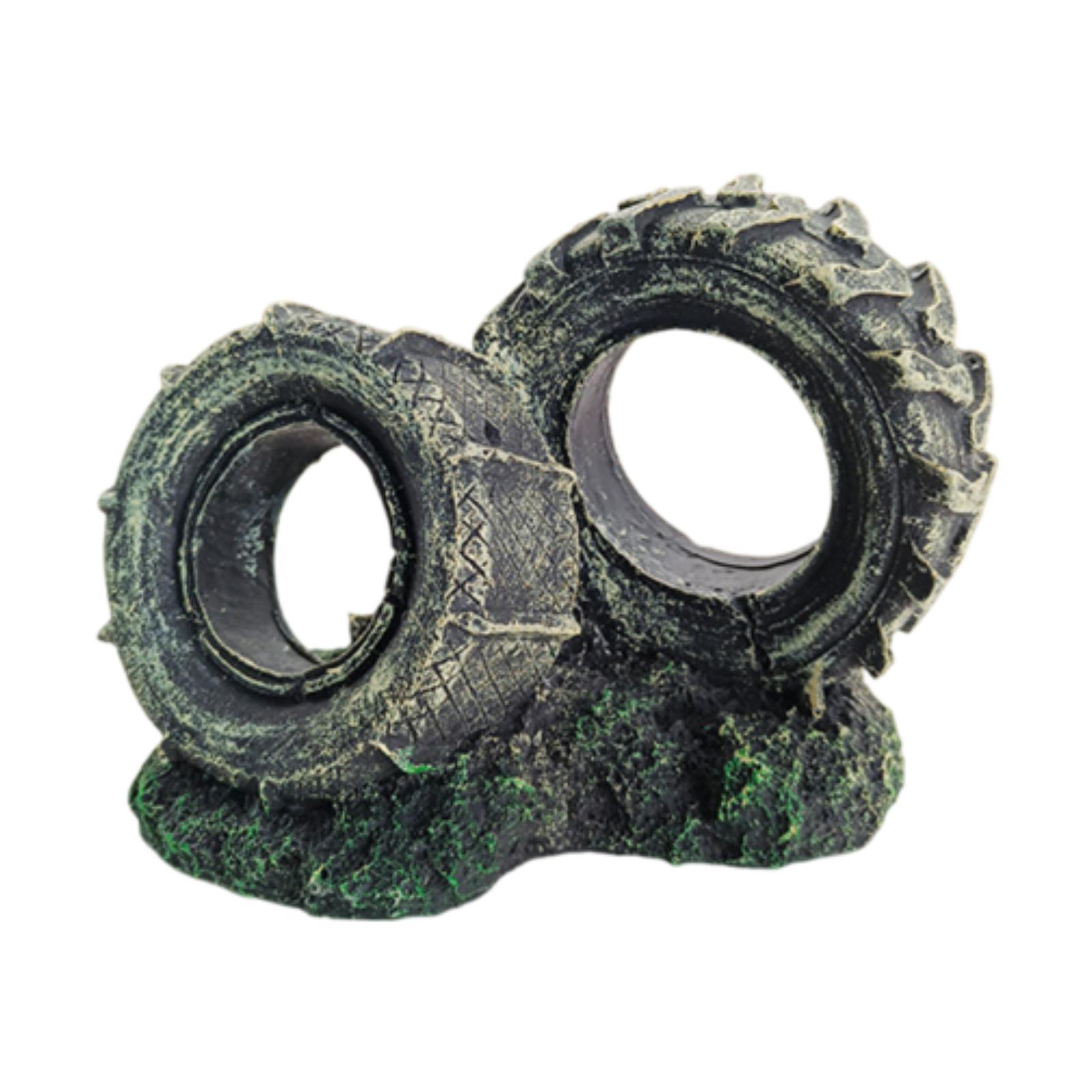 Aquarium Ornament Resin Tyre S - Bonsai Garden Set Up recensie en prijs
