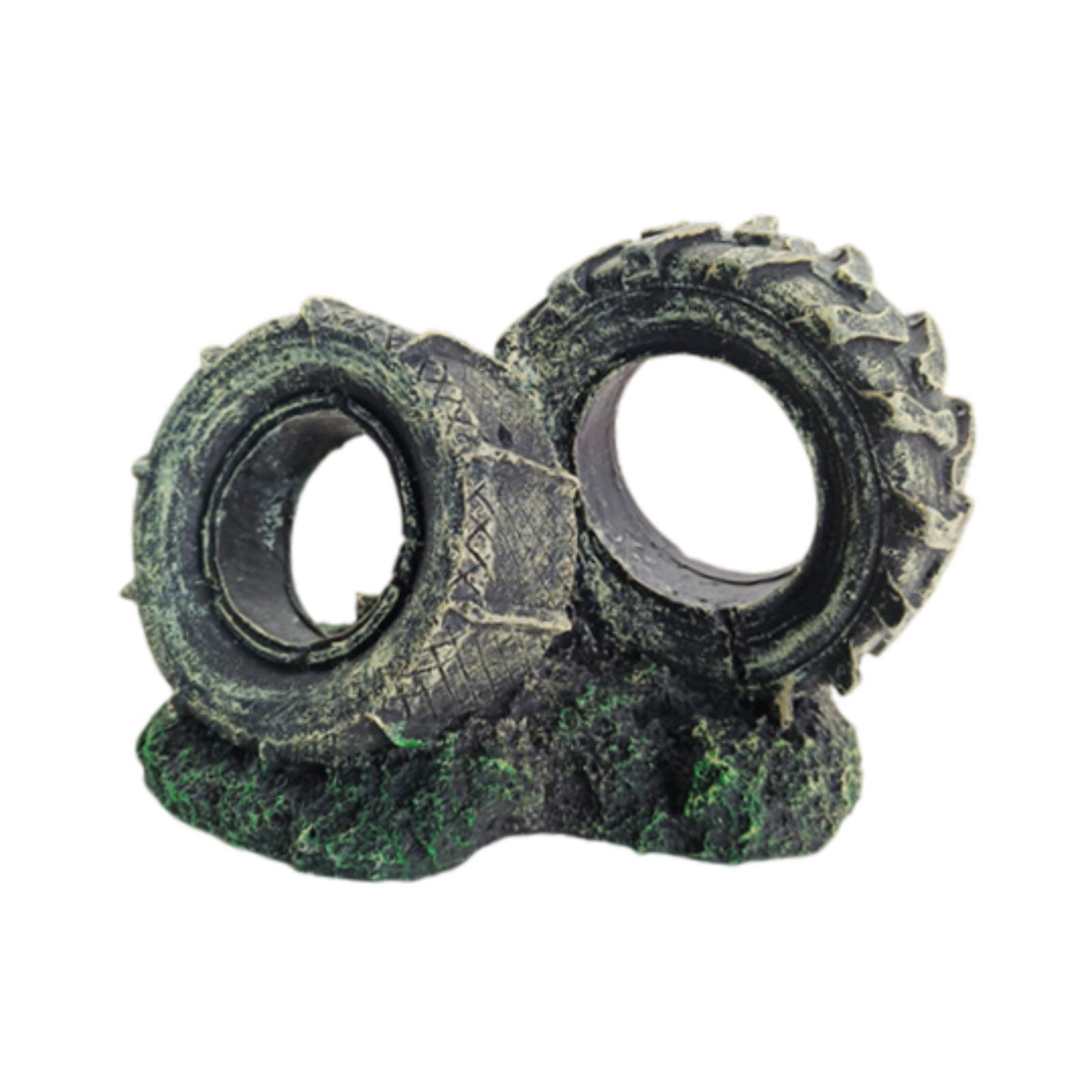 Aquarium Ornament Resin Tyre S - Bonsai Garden Set Up recensie en prijs