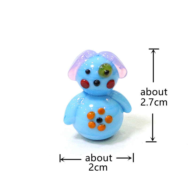 Cute Handmade Mini Glass Dog F - Bonsai Garden In Japan recensie en prijs