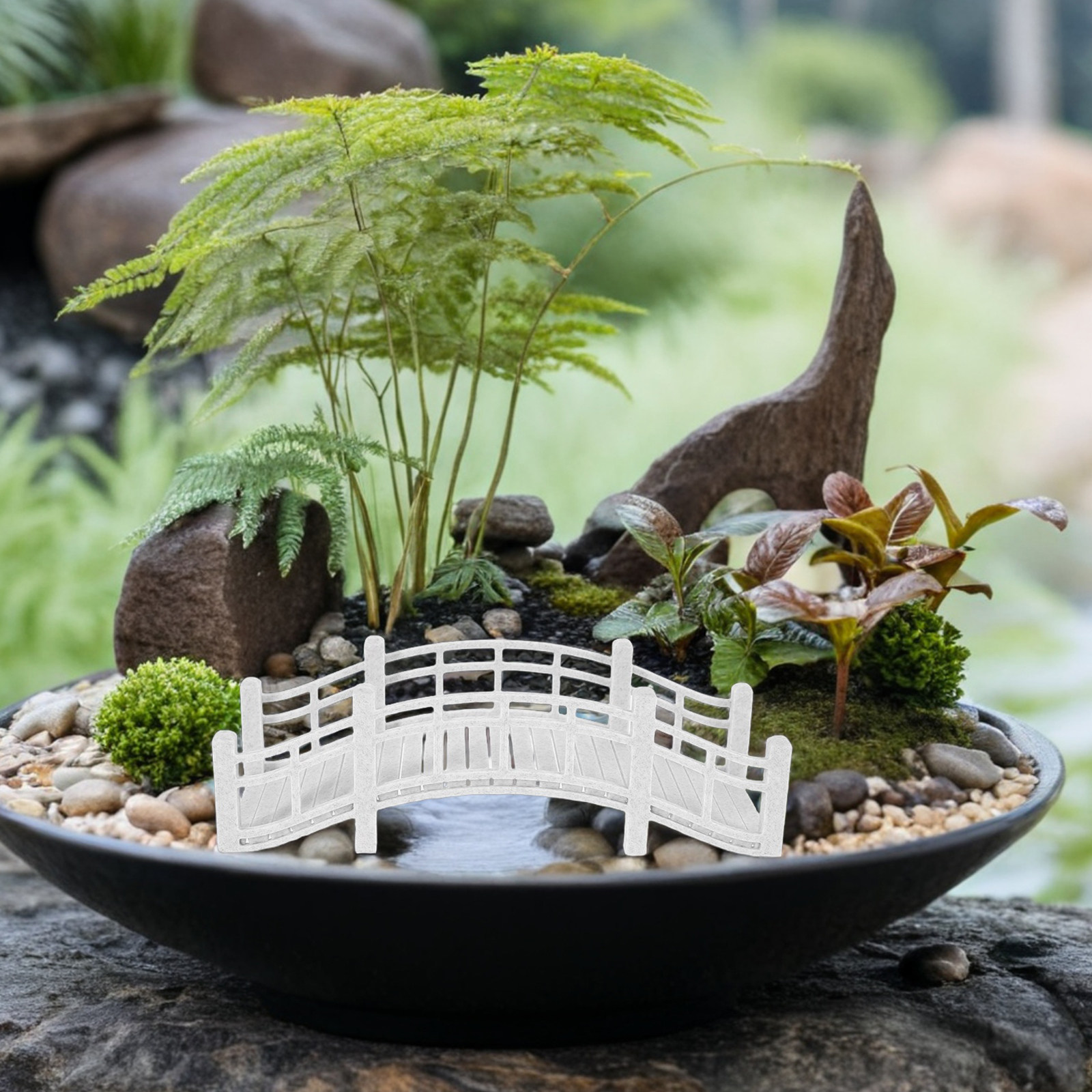 Miniature Bridge for Terrarium - Bonsai Garden Set Up recensie en prijs